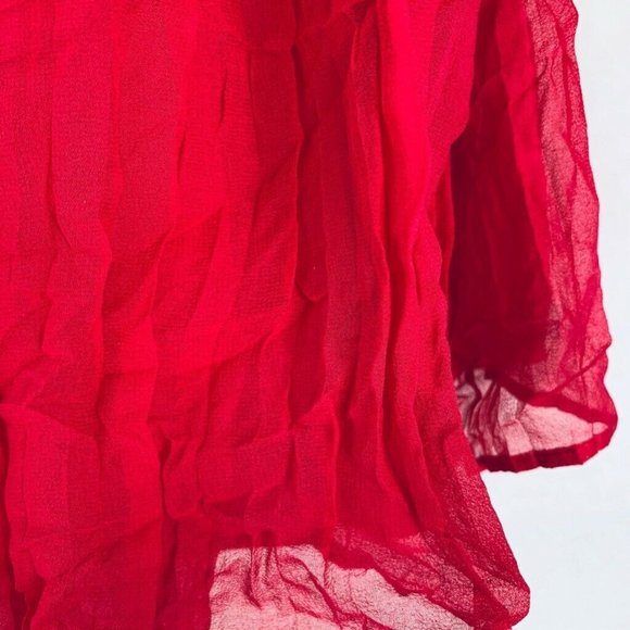 Alice + Olivia Skirt Pink Pleated Knee Length 6 - Picture 8 of 8